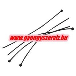 Gömbfejű szerelőpálca. 0.6x35mm. Fekete szín. 100db.