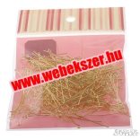 Hurkos szerelőpálca. 1x35mm. 1db. 2 szín! Válassz színt!  100db.