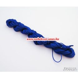   Leárazás! 10db. Shamballa fonal. Nylon fonal. 1mm. 25m/db. Királykék.   Legjobb ár!