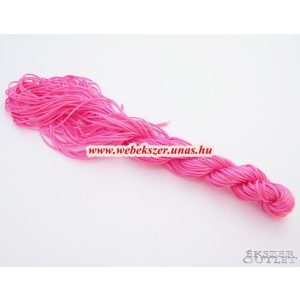 Leárazás!  10db.  Shamballa fonal. Nylon fonal. 1mm. 25m/db. Pink.   Legjobb ár!