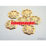Gyöngykupak. Fém gyöngy. 12x2.5mm.    100db.