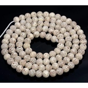 1 szál. Lótuszgyökér gyöngy. 8mm.
