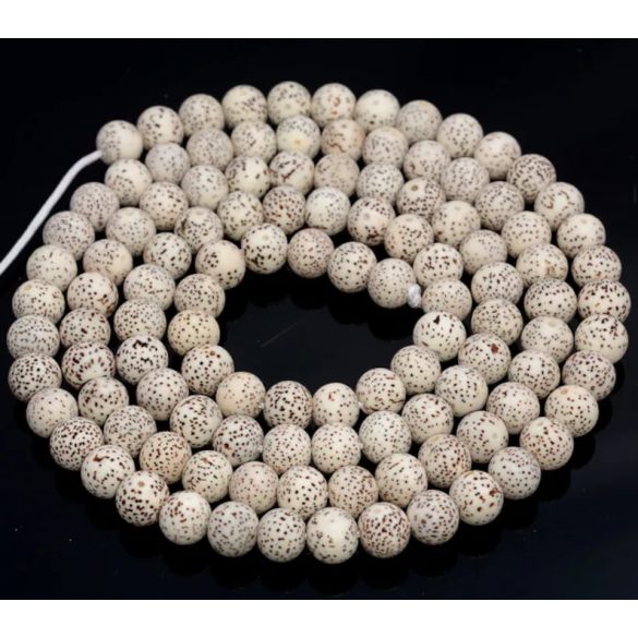 1 szál. Lótuszgyökér gyöngy. 8mm.