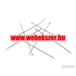 Talpas szerelőpálca . 0.8x35mm. Platina szín. 100db.