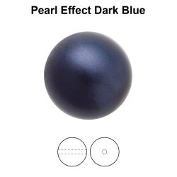 Preciosa gyöngy. 6mm. Dark blue. 1 szál (100db)
