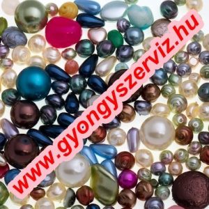 Cseh gyöngy. Tekla. Gyöngyház. Mix.  50g.