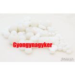 Vegyes gyöngy válogatás. Üveg, ásvány gyöngy mix. 50g/csomag. 4  szín! 