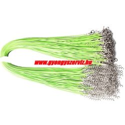 Nyaklánc alap. Neonzöld. 10db/csomag.