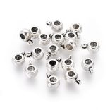 100db. Charm tartó, medál tartó. 9x6mm. Antik ezüst szín.