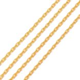 100. Ékszer lánc. Arany szín.