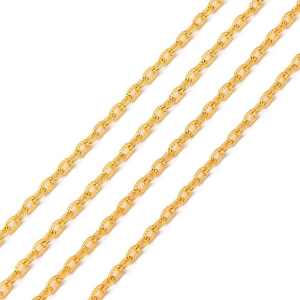 100. Ékszer lánc. Arany szín.