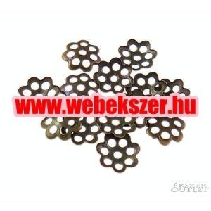 Gyöngykupak. 6x1mm. Antik bronz szín.   100db.