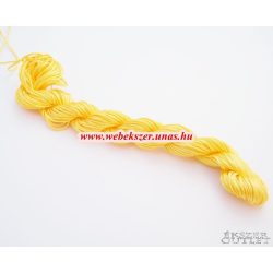   10db.  Shamballa fonal. Nylon fonal. 1mm. 25m/db. Okkersárga.   Legjobb ár!