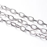 50m. Ékszer lánc. Platina szín.