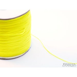 Shamballa fonal. 0.8mm. Neon sárga.   90m/db.
