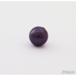 Shell pearl gyöngy. 10mm. Sötétlila. 1 szál. (kb. 40cm)