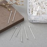 Talpas szerelőpálca. 24x0.7mm. Ezüst szín. 450db 