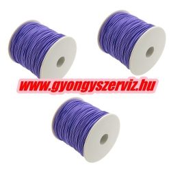 Gumizsinór, kalapgumi. 0.8mm. Lila. 10m/db.