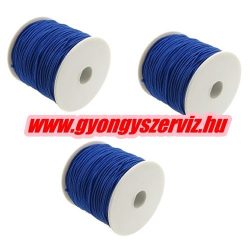 Gumizsinór, kalapgumi. 0.8mm. Királykék. 10m/db.