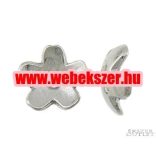 Gyöngykupak. Fémgyöngy. Antik ezüst szín.6.5x6.5x2mm.   100db.