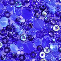  Preciosa tengerkék mix. 50g/csomag. 