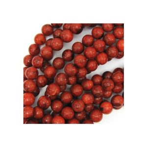 Korall gyöngy. 8mm. 1 szál.