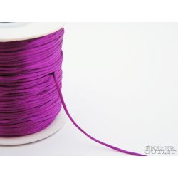 Shamballa fonal. Nylon fonal. 1.5mm. Sötét lila.  72m/db