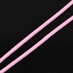 Leárazás! 100m. Kalapgumi. Gumizsinór. 2mm. Rózsaszín.