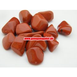 Vörös jáspis ásvány marokkő. 100 gramm/csomag.