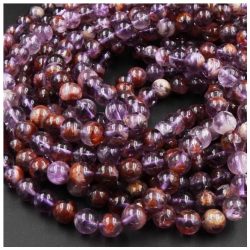 1 szál. Szuper hetes ásványgyöngy. 8mm.