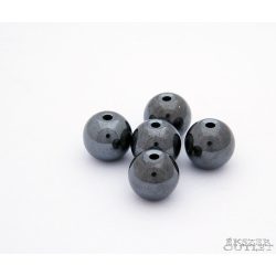 Hematit gyöngy. 10mm . 1 szál. (kb. 40cm)