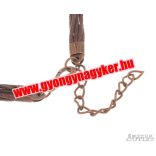 Kord nyaklánc. Viaszolt szál nyaklánc alap. 7 szálas. 2 színben! 10db/csomag.