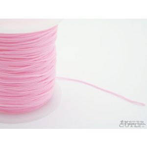 Shamballa fonal. Nylon fonal. 1mm. Rózsaszín.   90m/db.