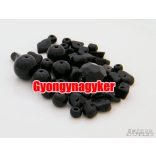 Vegyes gyöngy válogatás. Üveg, ásvány gyöngy mix. 50g/csomag. 8 szín! 