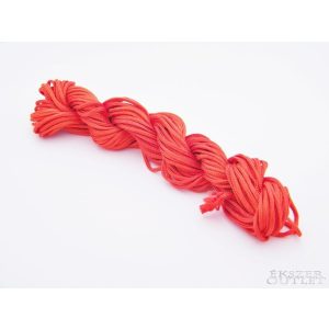 10db.  Shamballa fonal. Nylon fonal. 1.5mm. 12.5m/db. Piros.   Legjobb ár!