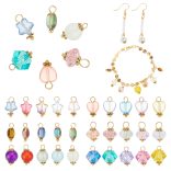 DIY. Üveggyöngy charm mix.