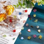 DIY. Üveggyöngy charm mix.