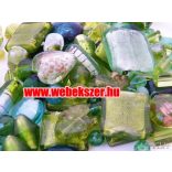 Üveggyöngy mix. 8 választható színben ! 50gramm/csomag.