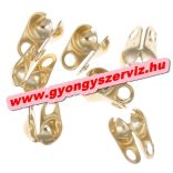 Csomófogó, csomó rejtő gyöngy. 3 színben ! 100db.