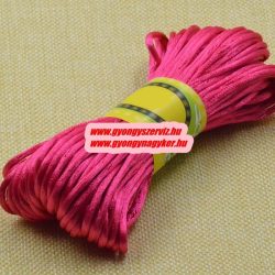 Leárazás! Poliészter fonal. 2.5mm. Pink. 20m/db.