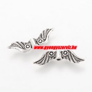100db. Angyalszárny köztes gyöngy. 7x23mm. 