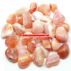 Barack achát ásvány marokkő. 100 gramm/csomag.