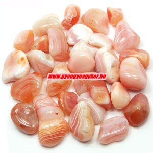 Barack achát ásvány marokkő. 100 gramm/csomag.