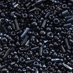  Preciosa fekete mix. 50g/csomag. 