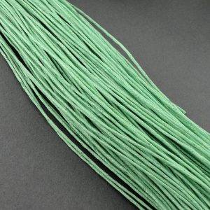 Leárazás! 350m. Viaszolt pamut szál. 1mm. Menta.