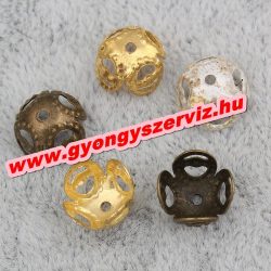  Gyöngykupak. 8x5mm. 4 színben . Válassz színt! 8x5mm.  100db.