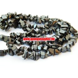   Törmelékköves szál. Féldrágakő splitter. 1 szál. Hematit.