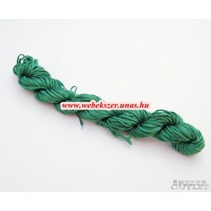 10db.  Shamballa fonal. Nylon fonal. 1mm. 25m/db. Smaragd zöld.   Legjobb ár!