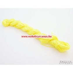   10db.  Shamballa fonal. Nylon fonal. 1mm. 25m/db. Sárga.   Legjobb ár!