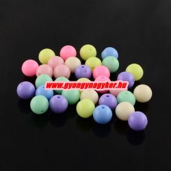 Akril gyöngy. 6mm. 50gramm/csomag. Mix.